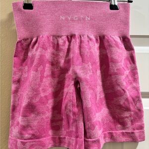 NVGTN Pink Camo Athletic Shorts